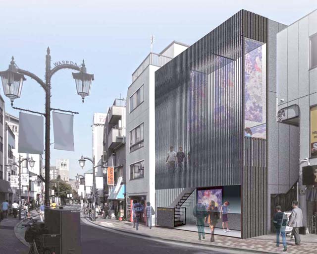 劇場施設 早稲田小劇場どらま館 15年４月に開設 演劇の早稲田 をより一層盛り上げる街の新しいシンボルに 早稲田大学