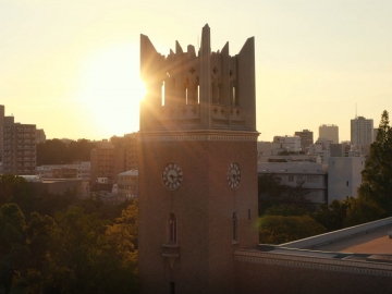 空からの早稲田大学：ドローン映像