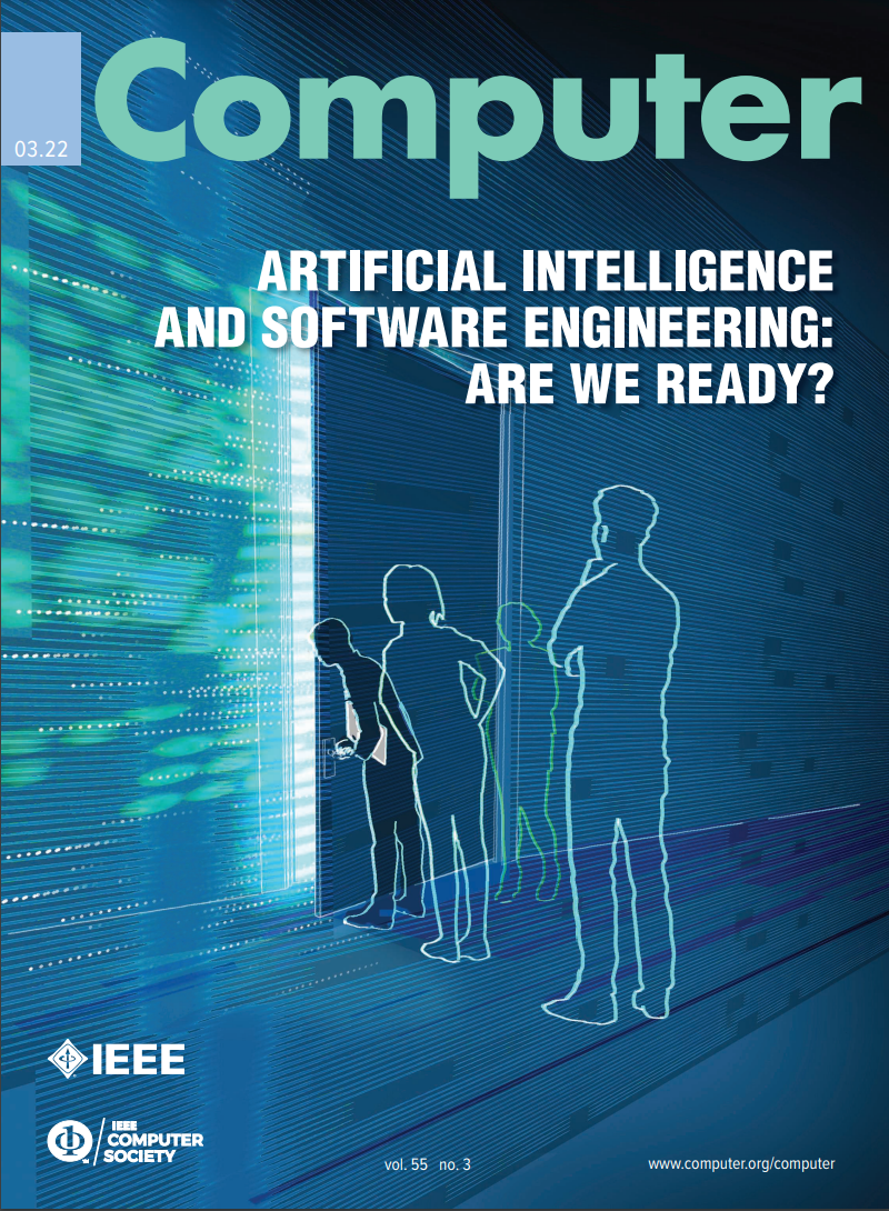 【2022 Best Paper Award】を受賞した鷲崎先生の論文が掲載されている『IEEE Computer』誌 Vol.55 No.3