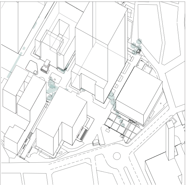 図 正門周辺の計画