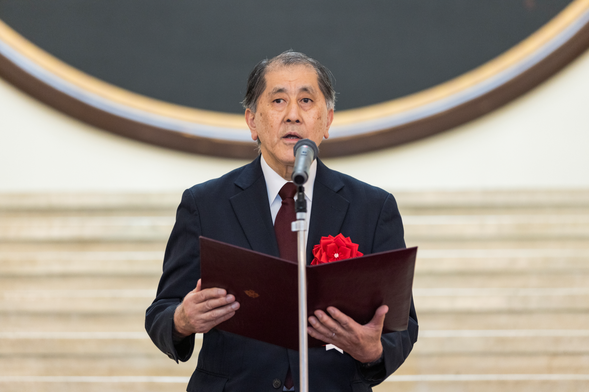 田中愛治 早稲田大学総長