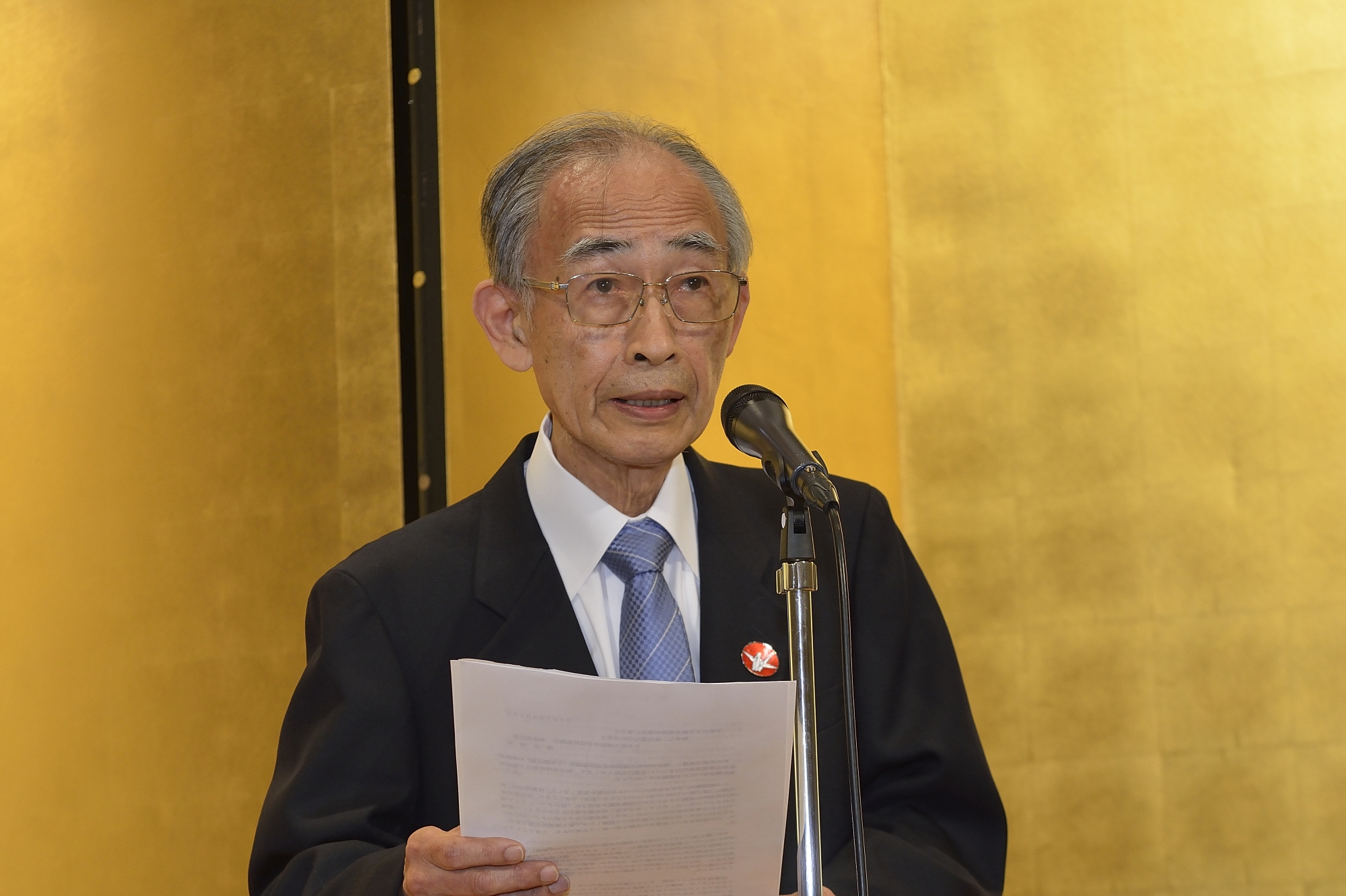 濱住治郎氏(日本原水爆被害者団体協議会 事務局長代行)