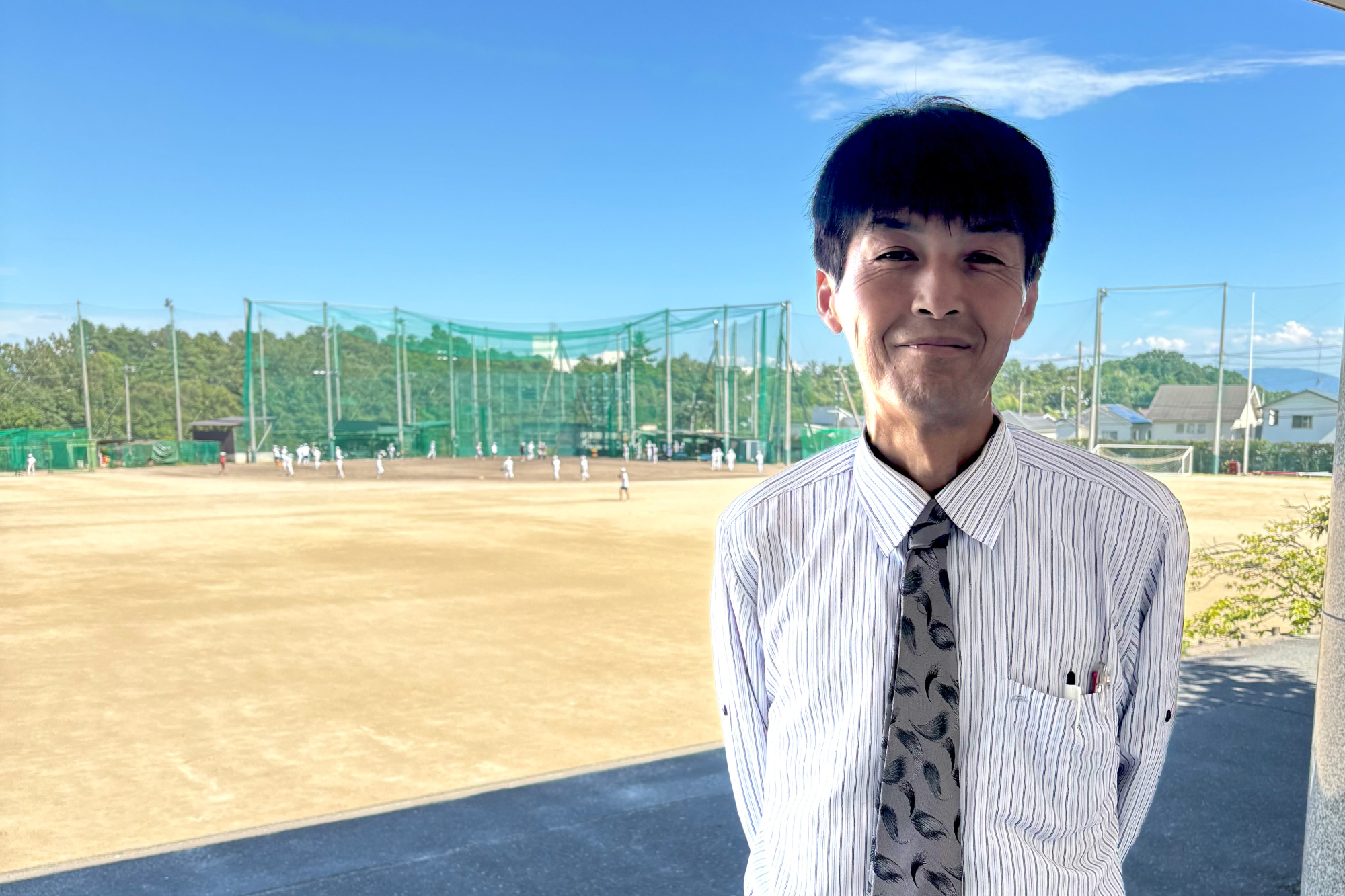 早稲田コースを統括する米田謙三コース長