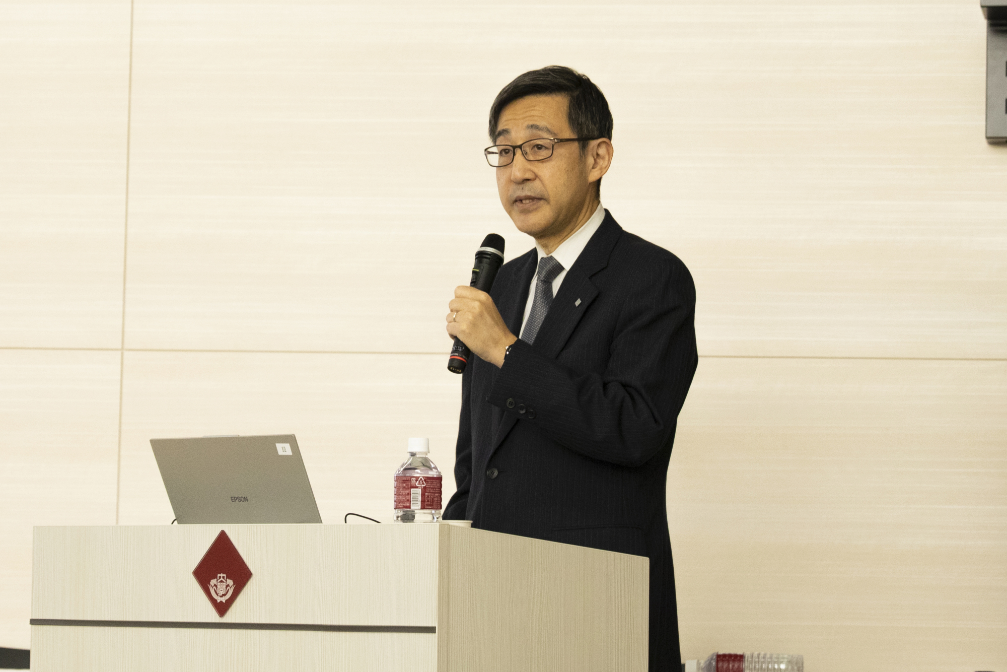 Global Research Center推進本部長を務める本間敬之常任理事