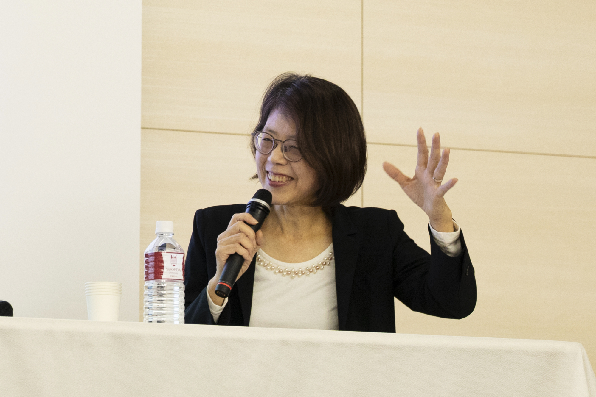 大須理英子教授（人間科学学術院）