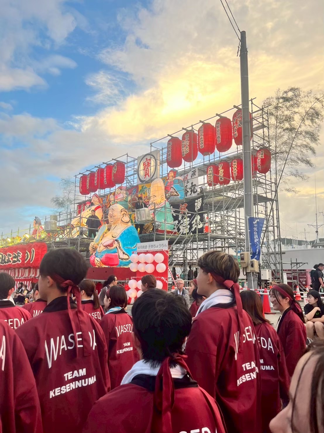 気仙沼みなとまつりでの活動