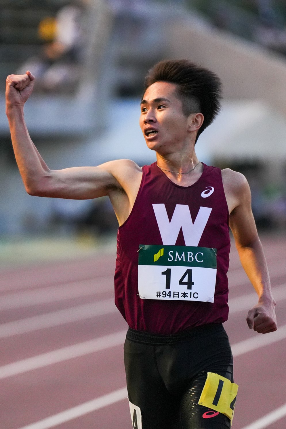 日本インカレにて（撮影：和田悟志）