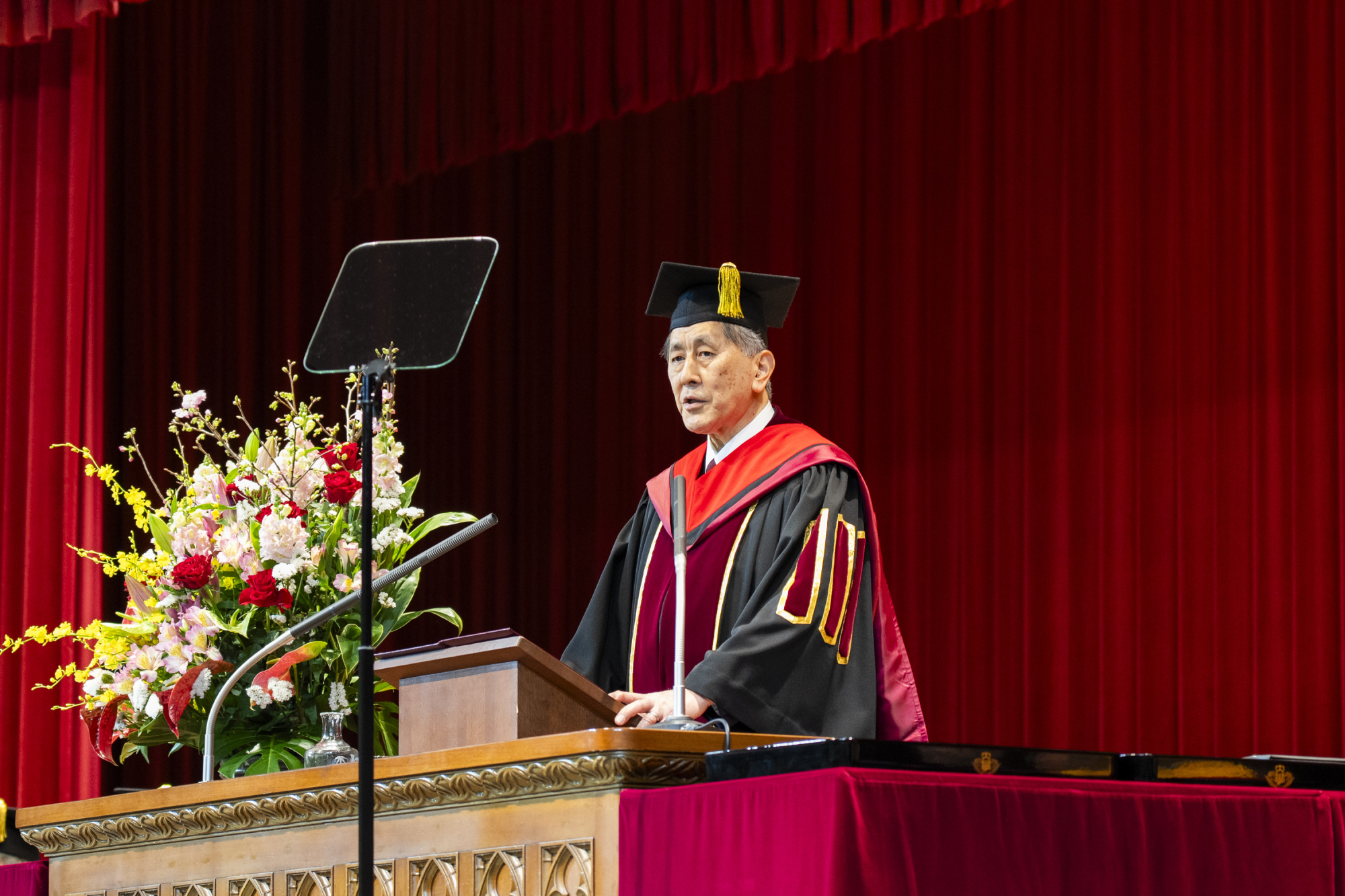 田中 愛治 総長