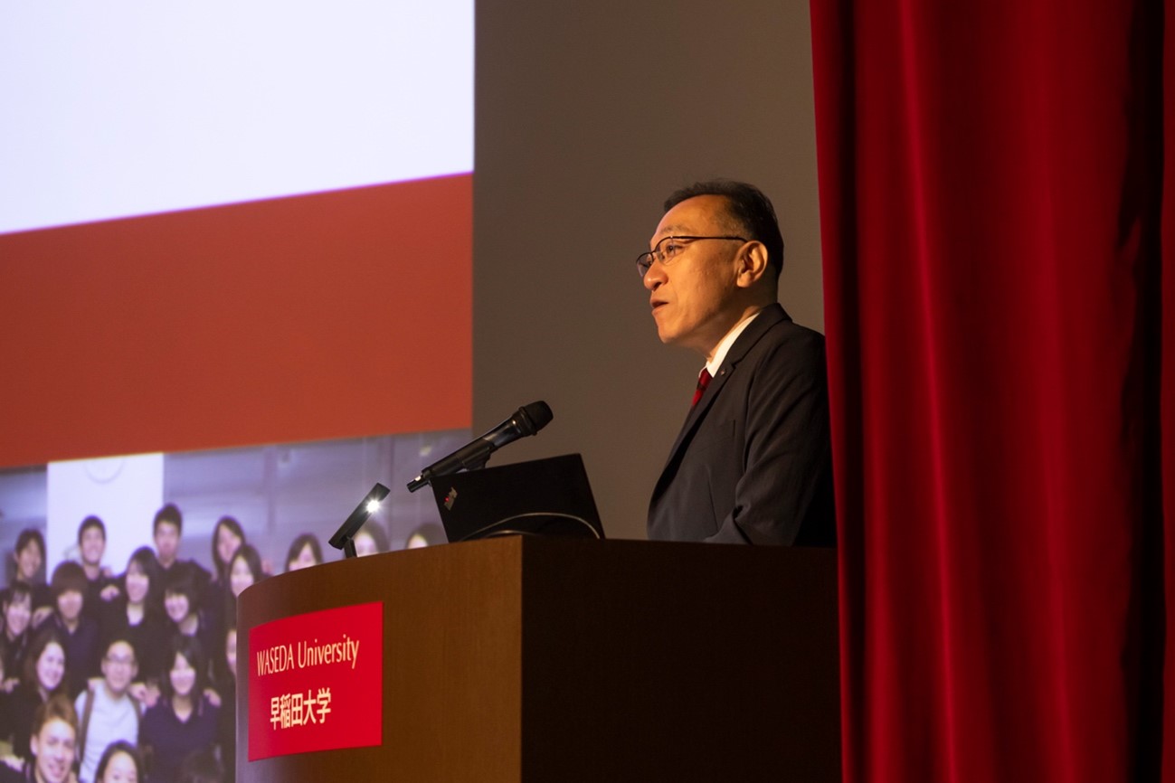 早稲田大学 松本直樹常任理事（教育・総合科学学術院教授）