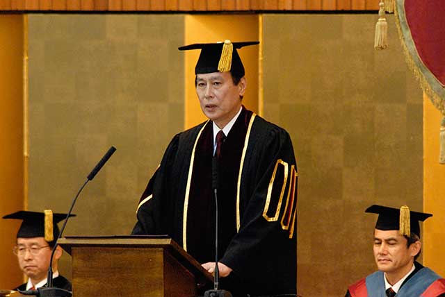 President Kamata’s Address: Delivered at Spring 2013 Entrance Ceremony for Undergraduate Students