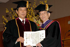 Mr. Nonaka and President Kamata