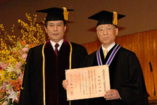 Mr. Kimura and President Kamata