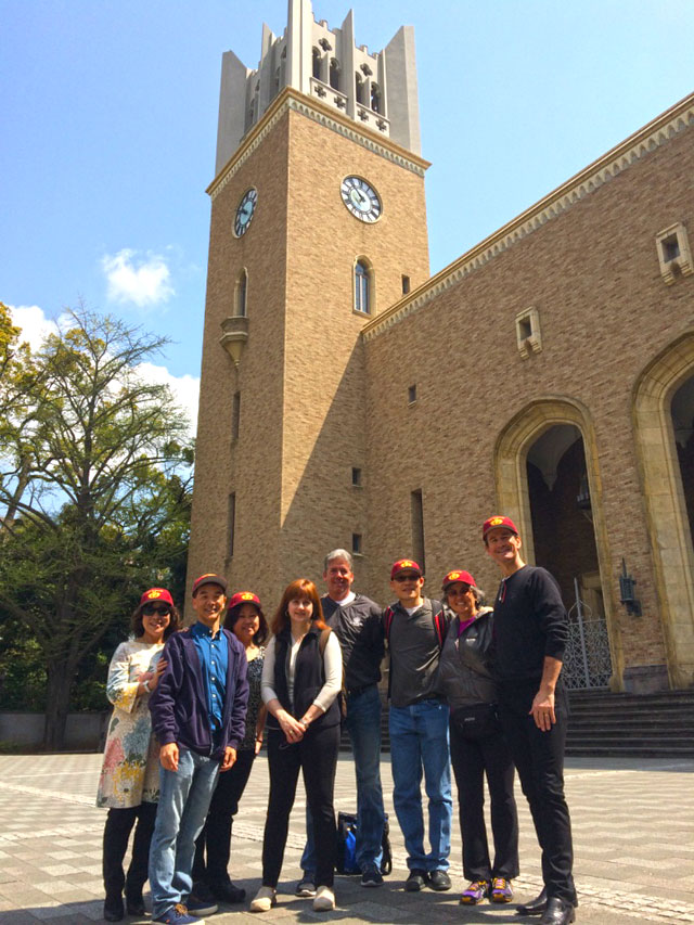 Exchange Students from US Reunite at Waseda after 30 years