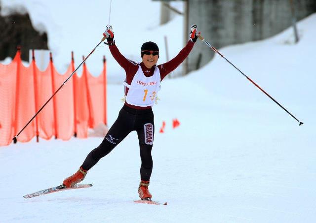 Waseda’s women’s ski team places 1st at 88th Intercollegiate Tournament