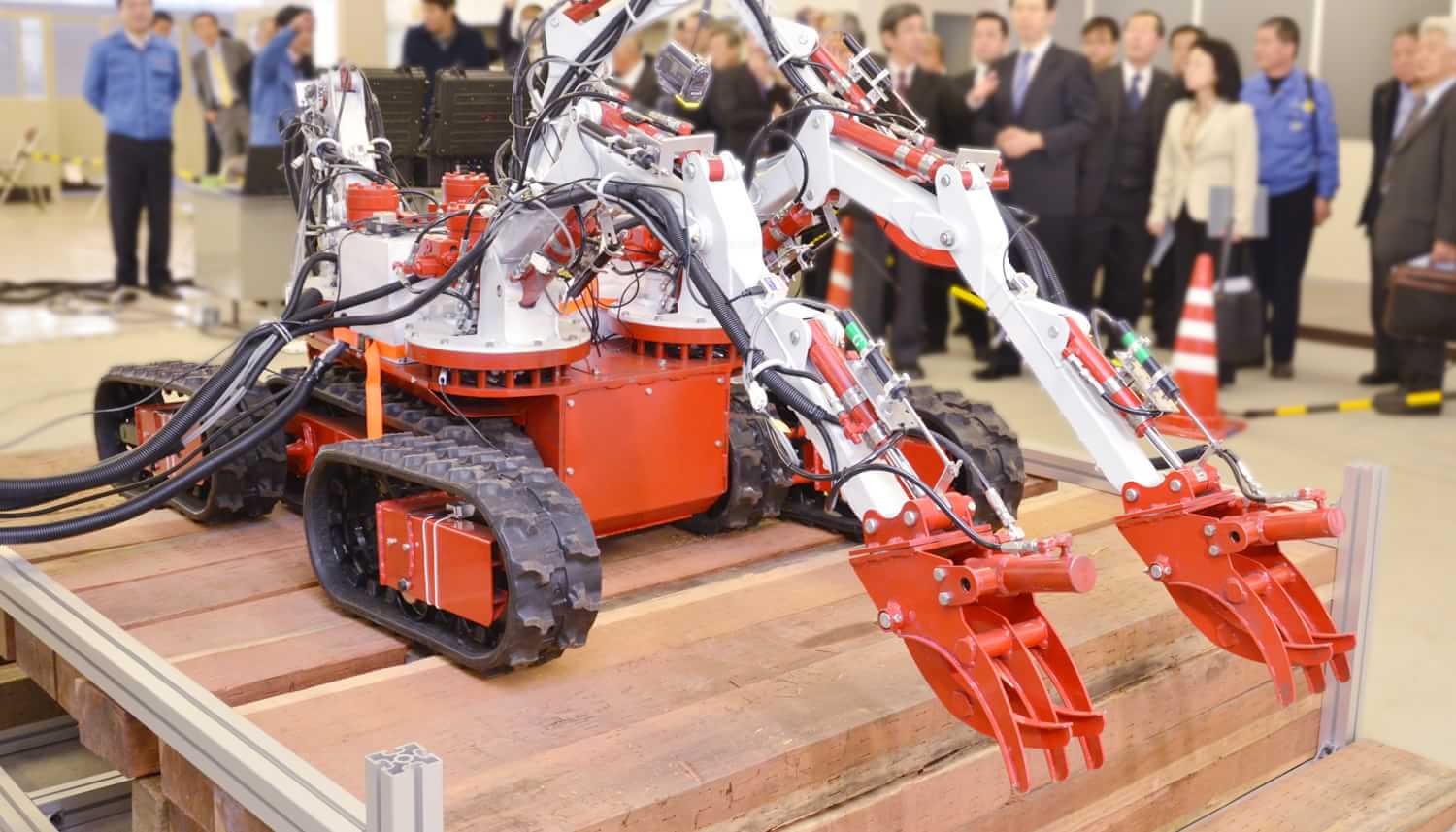 Newly developed “Octopus” robot to assist with natural disaster recovery efforts