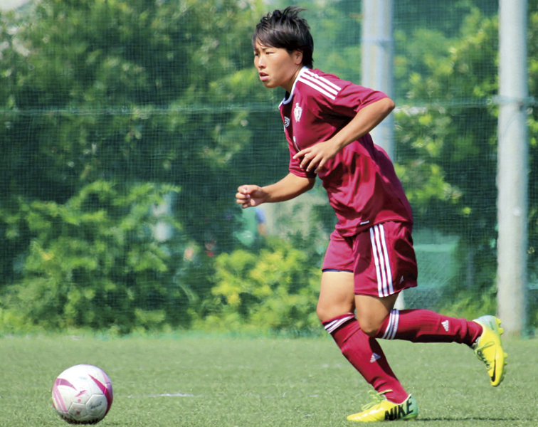 Elite soccer athlete and student, Hikari Takagi – the only student player in Japan’s under-23 team