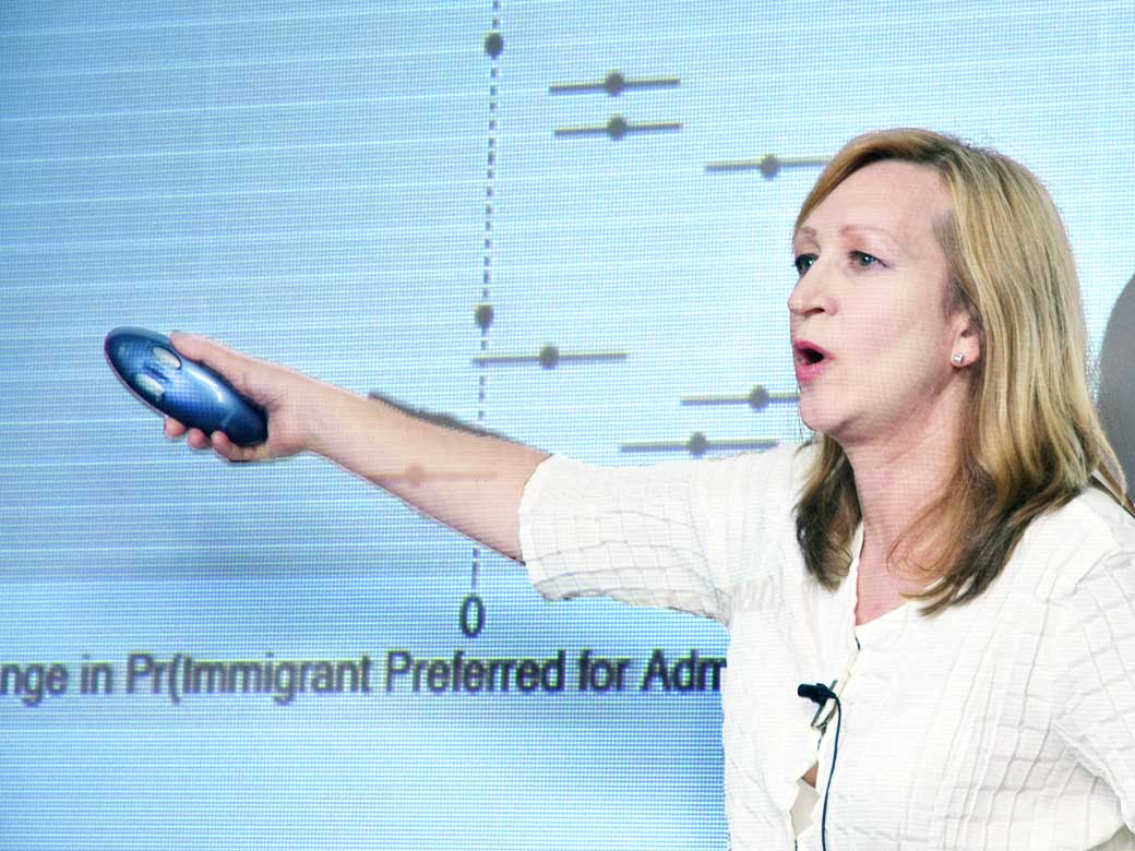 Yale’s Rosenbluth speaks on study of Japanese attitudes towards immigrants