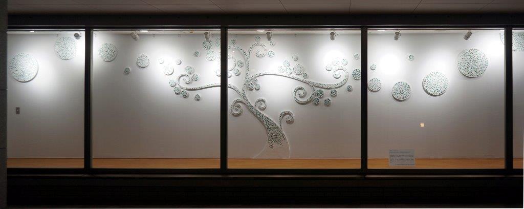 “Sea Glass Tree” from Art and Architecture School alumni on display at Building 27