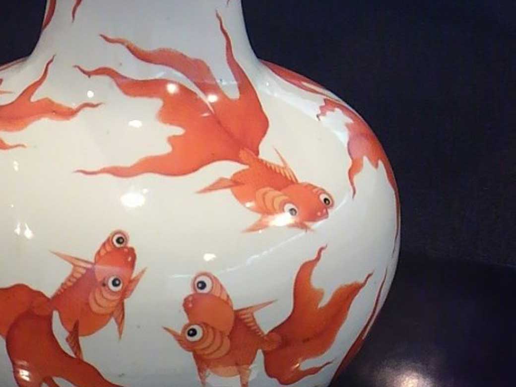 “Painting with the Five Colors – Painting with Red” exhibition