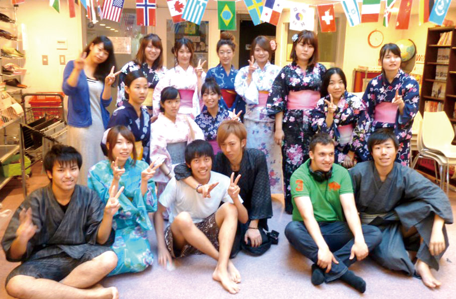 Life in the “international student house”