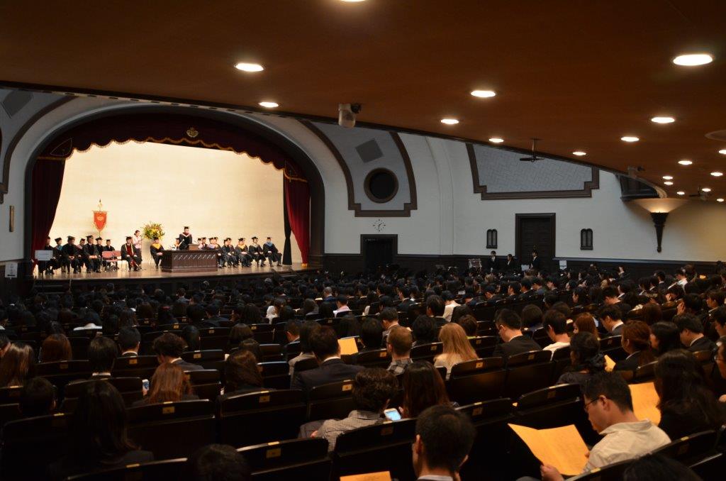 2015 Autumn entrance ceremonies