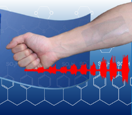 From wearable device to patch – electronic nano-adhesive plaster capable of measuring muscular activity