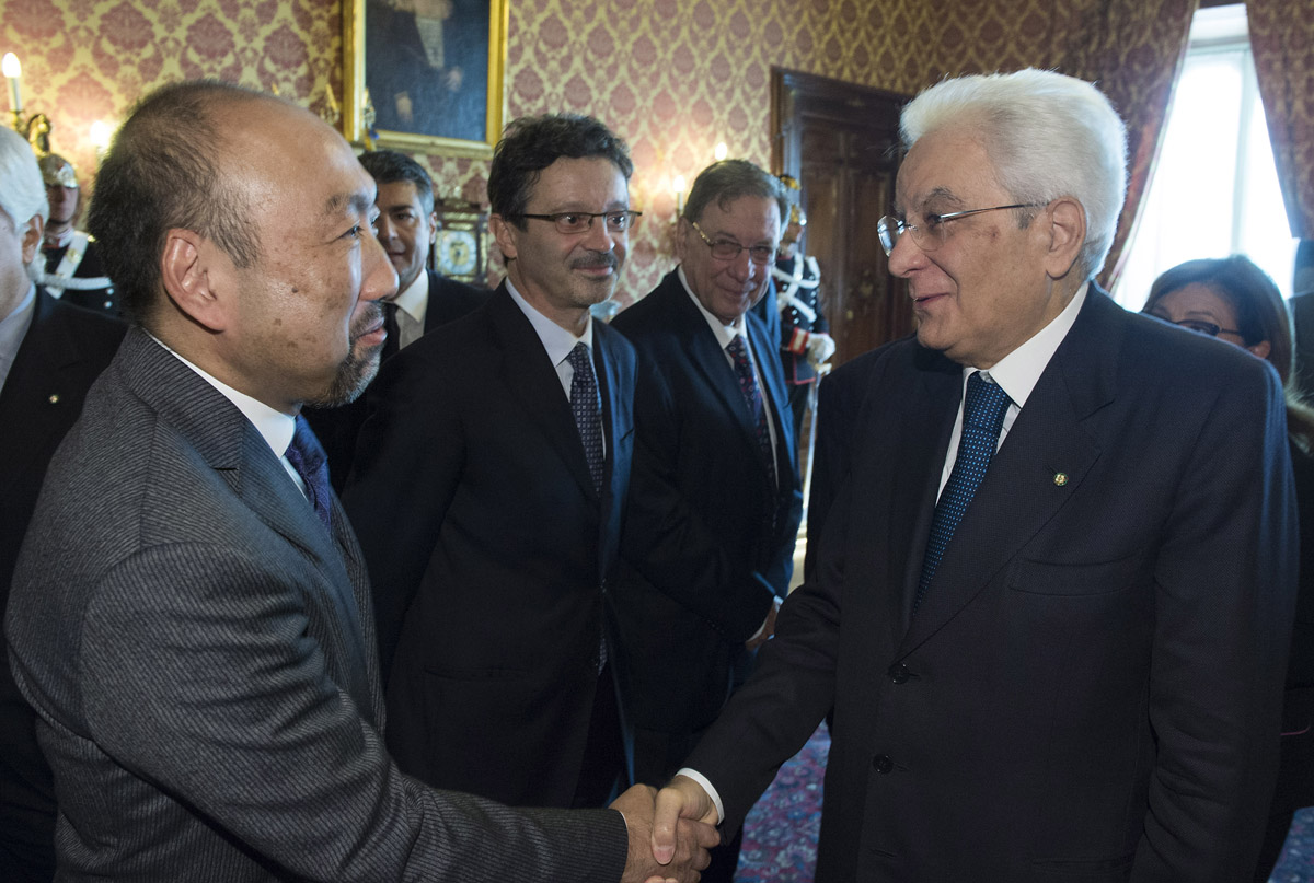 Waseda Vice President and President of Italy attend anniversary of Venice International University