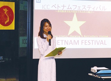 Vietnamese student promotes good relations between Japan and her home country