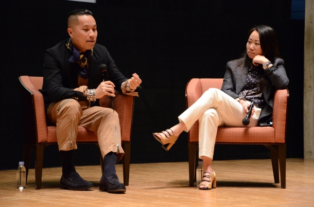 Pictured from the left: co-founders Phillip Lim and Wen Zhou