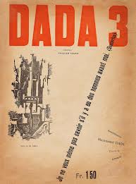 Cover of "DADA3," Zurich-based Dadaism magazine (Waseda University Library Collection)