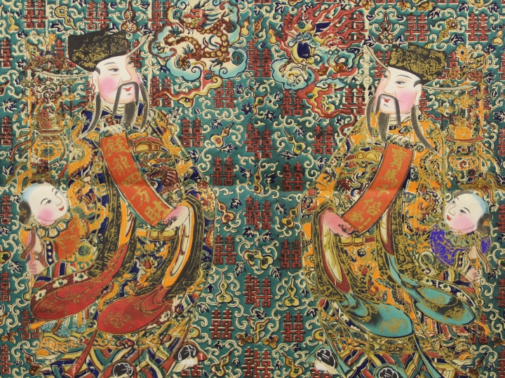 Gate deities and spring couplets of the Chinese Lunar New Year