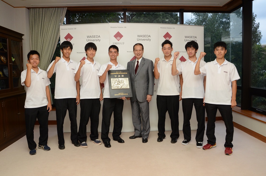 Waseda University High School’s team comes 2nd place in the 61st National Rubber Baseball Tournament