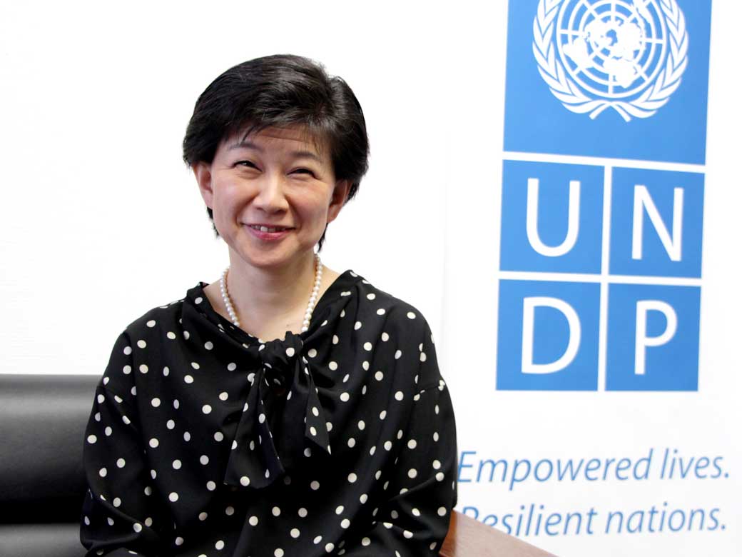 Lecture by Ms. Izumi Nakamitsu, Assistant Secretary-General of UN, Assistant Administrator and Crisis Response Unit leader of UNDP