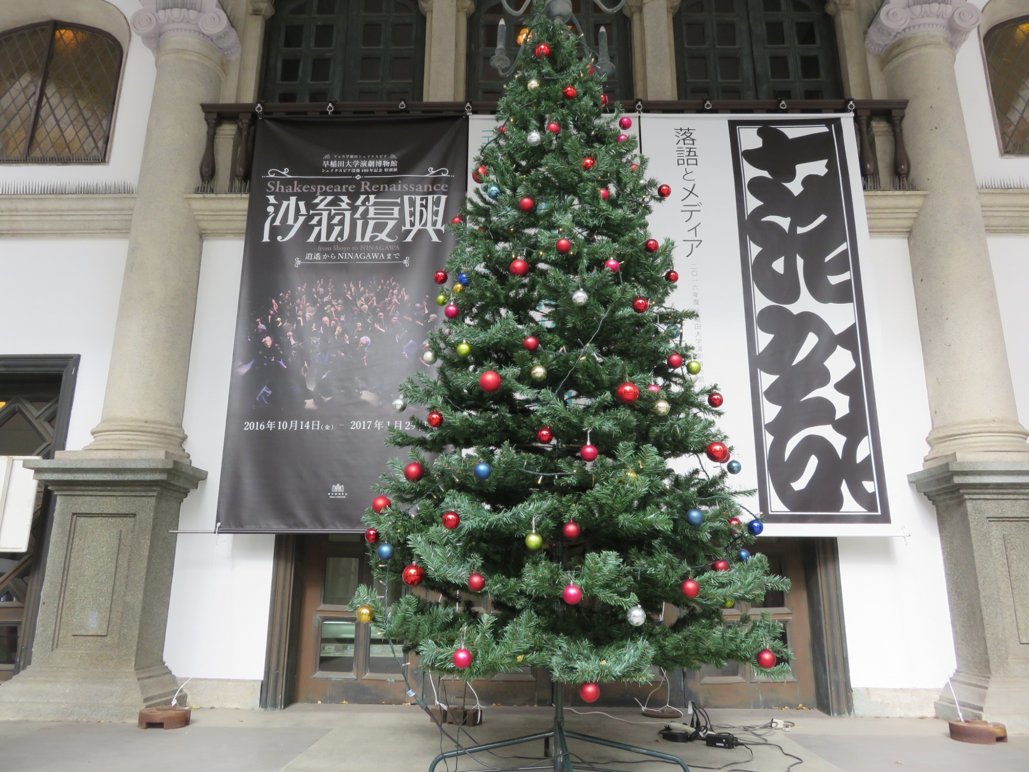 Illuminating the Waseda Campus for the holidays