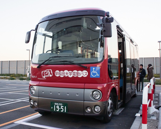 High-frequency wireless electric bus cuts CO2 by 40%~60%