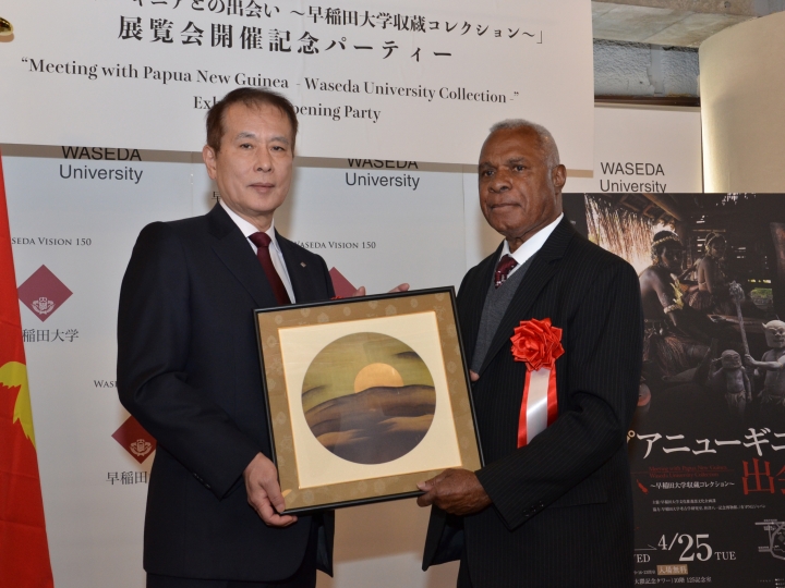 Ambassador of Papua New Guinea visits Waseda