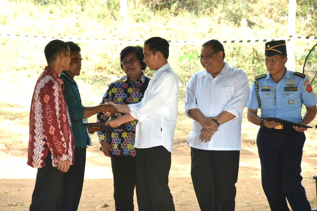 Indonesian President visits W-BRIDGE project site