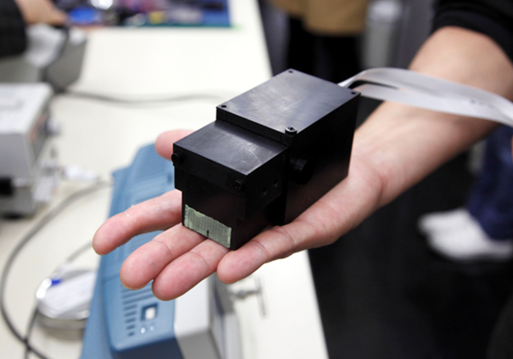 Medical gamma-ray camera is now palm-sized