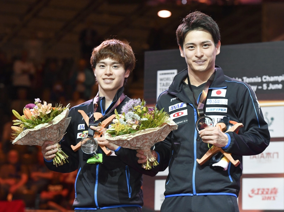 Yuya Oshima ’16 wins silver medal at World Table Tennis Championships