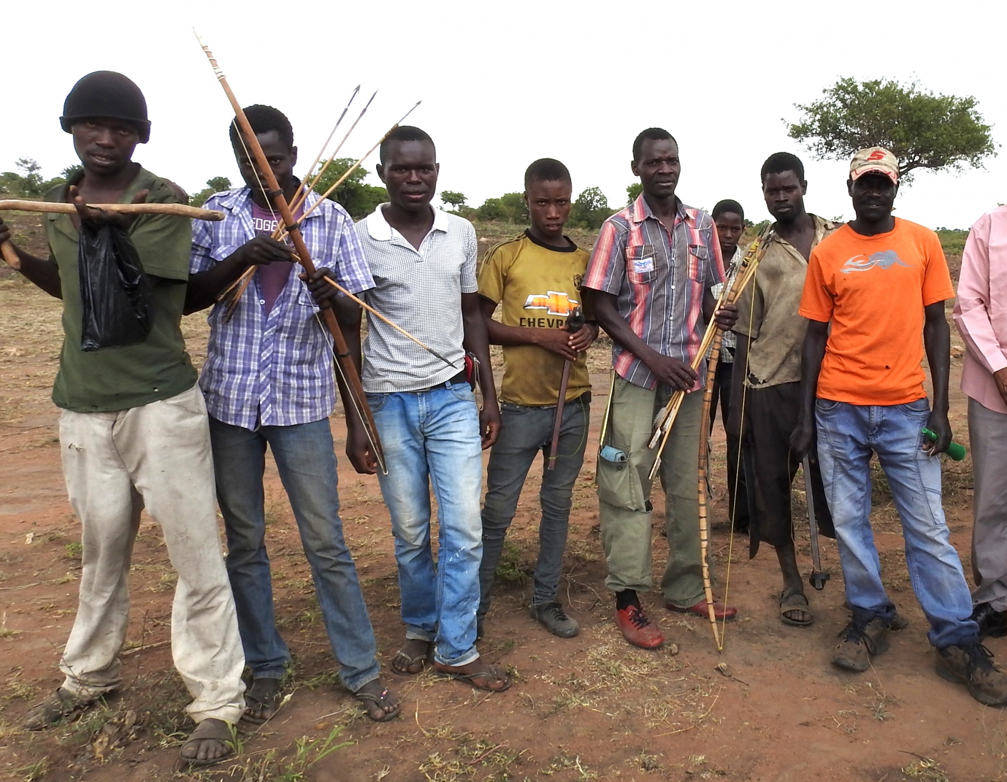 Chasing away elephants to save a village