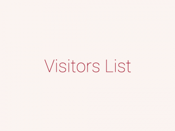 Visitors List