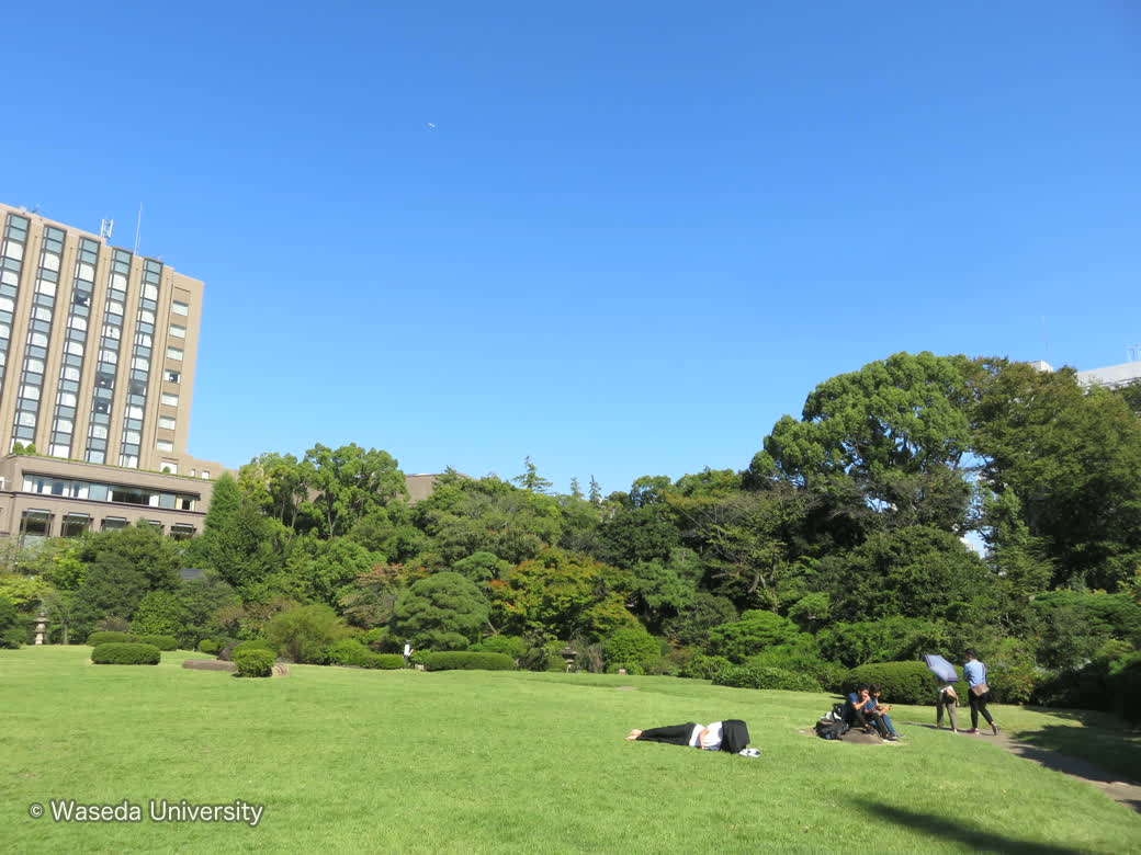 Approaching fall in Okuma Garden
