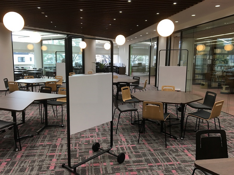 Renovated floor of the Central Library is now open