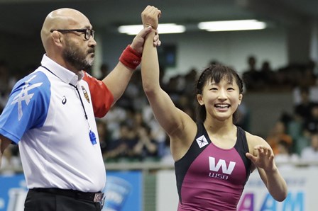 Yui Susaki emerges as champion in Women’s Wrestling National Invitational Championships