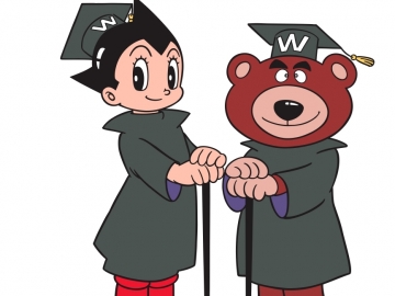 New WASEDA BEAR and Astro Boy souvenir products to launch