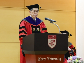 Conferral of honorary doctoral degrees from Korea University