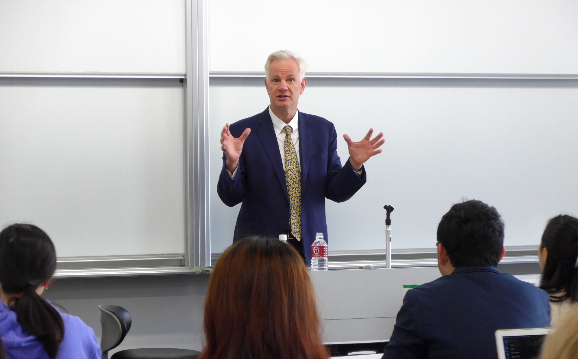 Vice Chairman of Citi Group Gives Special Lecture at Waseda University