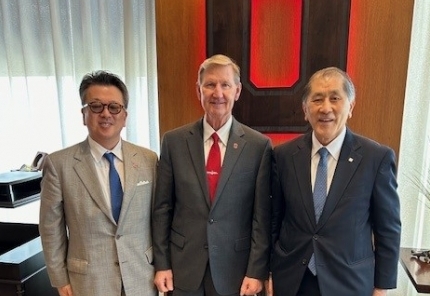 President Tanaka Visits Ohio State University