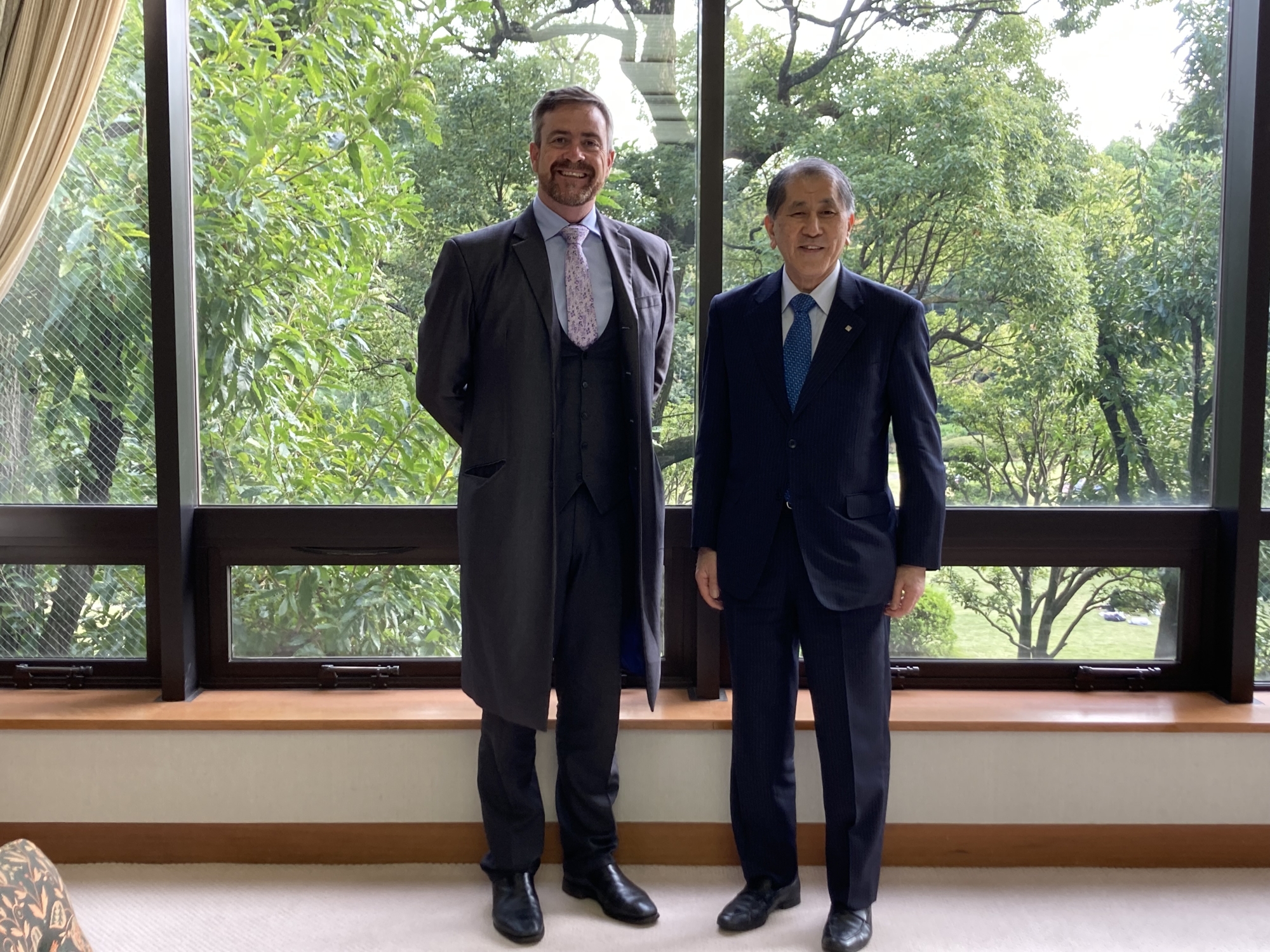 Vice-Chancellor and President of the University of New South Wales Visits Waseda University