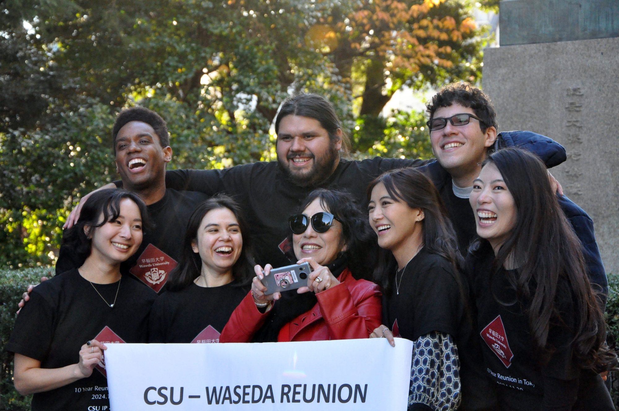 Former Exchange Students from the U.S. Gather at Waseda for Ten-Year Study Abroad Reunion